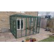 3sided lean to Catio Enclosure 275cm x 275cm 275cm x 275cm tall Painted